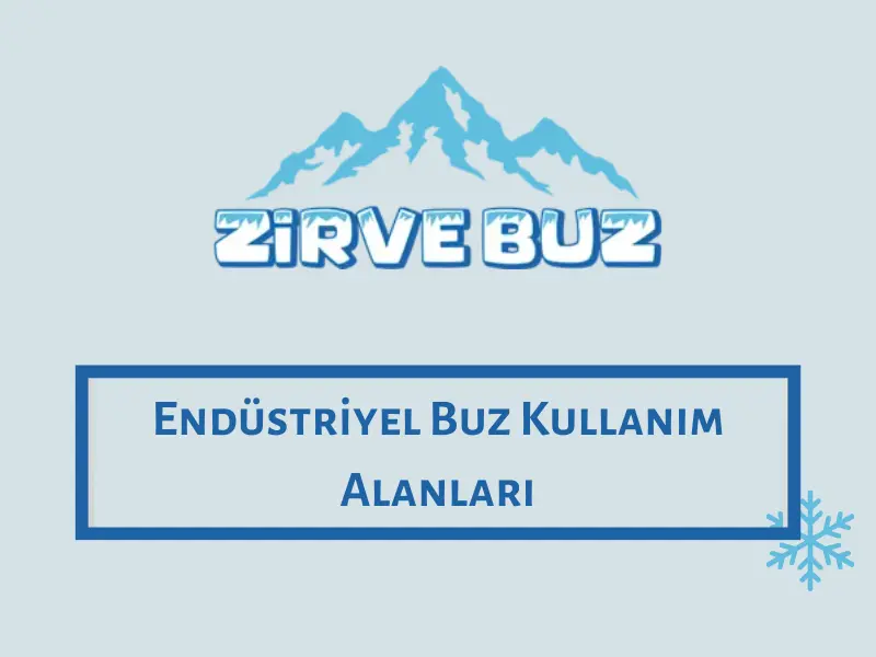 Endüstriyel Buz Kullanım Alanları