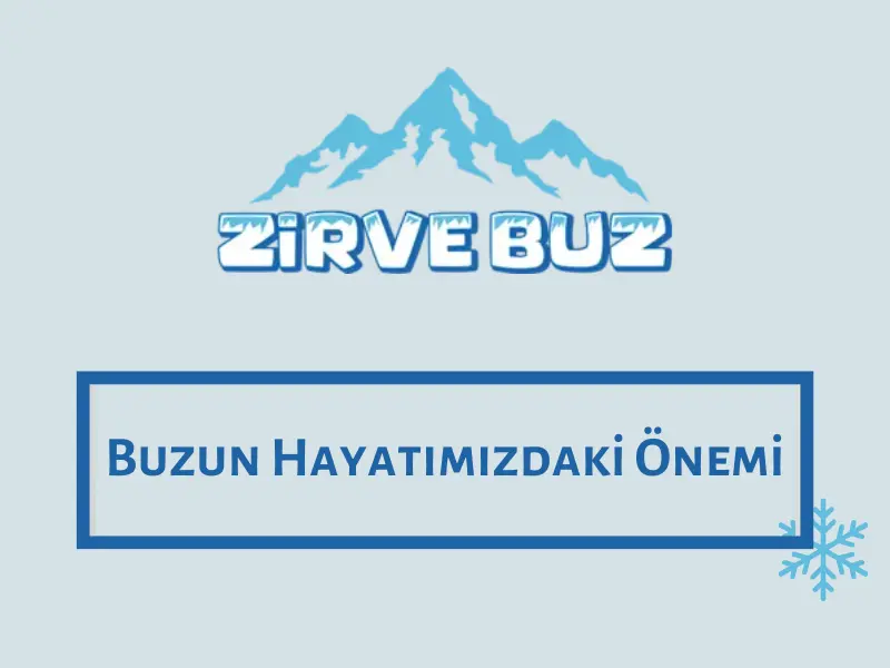 Buzun Hayatımızdaki Önemi